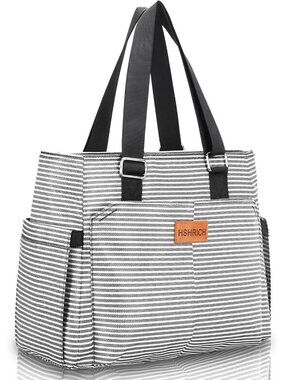 Large Women Lunch Bags/Insulated Adult Lunch Box/Leakproof Cooler Lunch Tote Bag